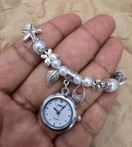 Pearl Beaded Bracelet Watch