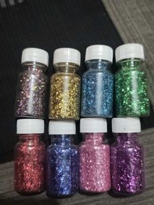 Glitter Colour Pack Of 8