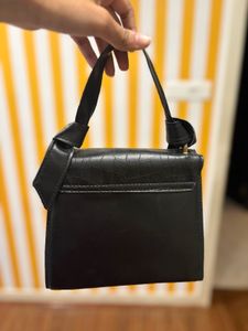 faux leather small bag