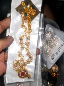 New Kundan Silver/white /MultiColor/Golden Necklac