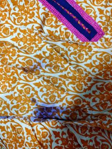 Biba Pure Cotton 3 Piece Anarkali Suit Set