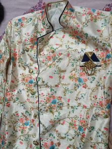 Floral embroidered dress