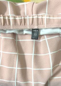 Baby Pink Striped Skirt