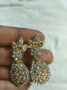 Elegant Crystal Teardrop Earrings