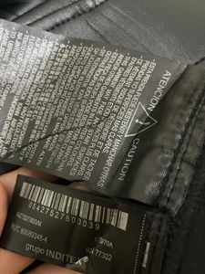 Zara Faux Leather Vintage Pant