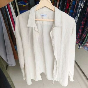 ANOBLR Minimalist Linen Button-Down