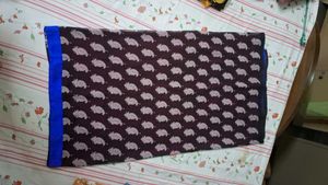 Elegant Pink &amp; Black Saree