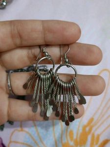 Silver Dangle Earrings