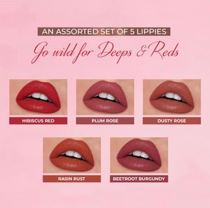 Just Herbs Mini Lipstick Set Of 5
