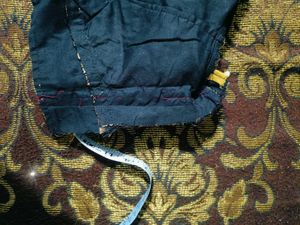 Black Brocade Blouse