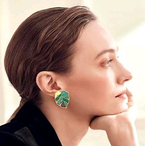 Handmade BLINGEE Palm Tree Leaves Earrings