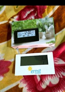 Modern LCD Table Clock For Home Decoration Useful
