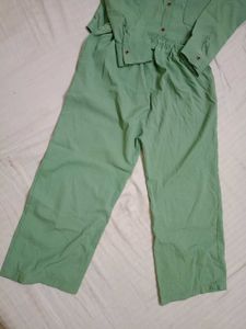 Green Two-Piece Set