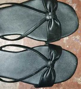 Synthetic Flat Sandals