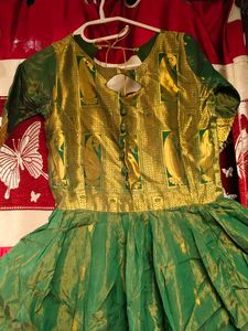 Ethnic Green Gown