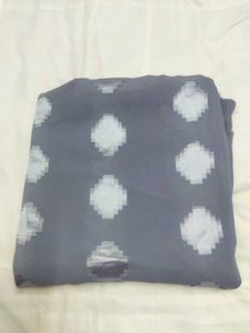 Grey Printed Fabric