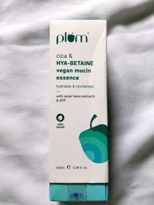 Plum Cica And Hya- betaine Vegan mucin Essence