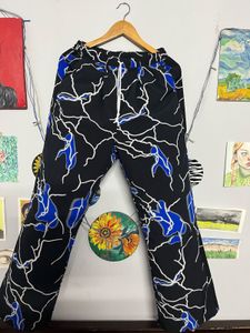 Lightning Bolt Print Pants💙