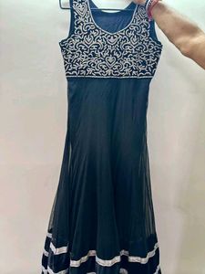 Elegant Black Ethnic Gown