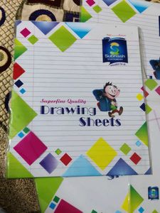 Drawing Sheets - Superfine Quality pack of 2