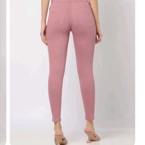 Stylish Pink Skinny Jeans