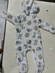 Cute Animal Print Romper