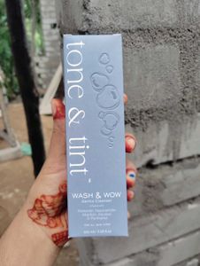 TONE & TINT Wash & Wow Gentle Non-Foaming Face Wah