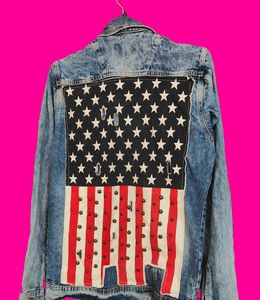 Unisex Denim Jacket,Men,Women.
