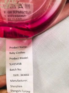 GIRLS RIBBED BABY PINK OVERCOAT