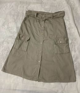 Knee Length Skirt For Girls/women