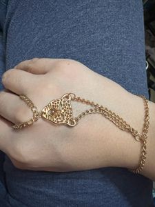 Panther Chain Ring Bracelet