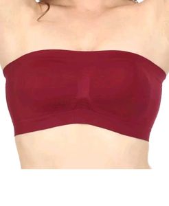 Brand New Burgundy Tunic Strapless Bra..❤️♥️🍒🌸✨
