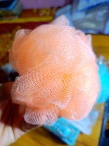 Derma Roller + 2pc Bath Loofah