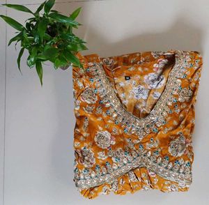Floral Print Kurta