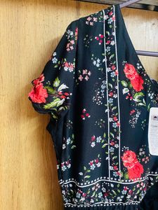 Floral Cutout Maxi Dress
