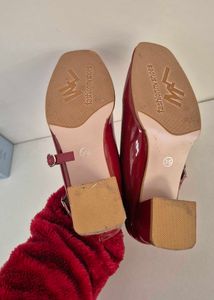 Love Block Red  Heels