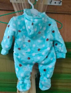 Cute Bear Print Romper
