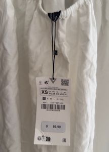 Zara Limited Edition Cotton Bohemian Maxi Dress