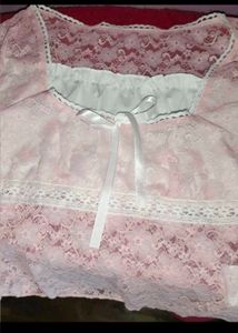 Pink Bow Top