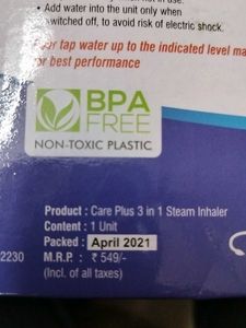 SKY Care Plus 3-in-1 Steam Inhaler