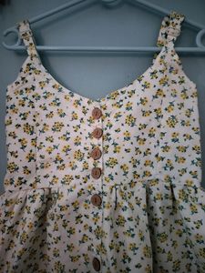 Casual Summer Knee Length Frock