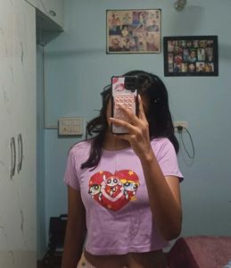 Powerpuff Girls Lavender Top