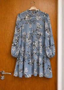 Floral Print Mini Dress