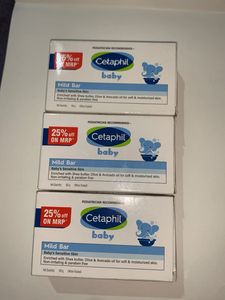 Cetaphil Baby Mild Bar (3-Pack)