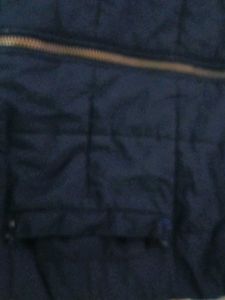 Stylish Navy &amp; Gray Padded Jacket
