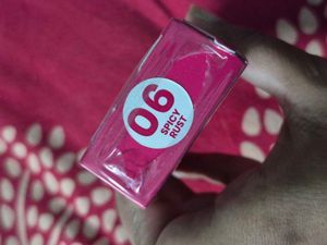 NY Bae Velvet Liquid Lipstick Shade 06 Spicy Rust