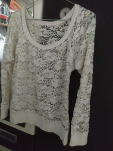 White Lace Top