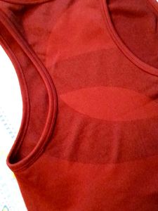 Maroon Racerback Crop Top