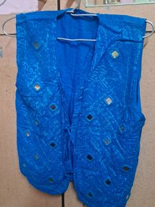 Wasecoat With Mirror Work