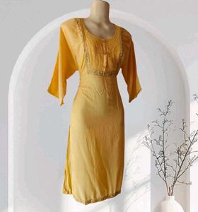 Elegant Yellow Kurta